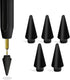 Replacement Pencil Tips for Evach Stylus Pen I706, 5PCS Black
