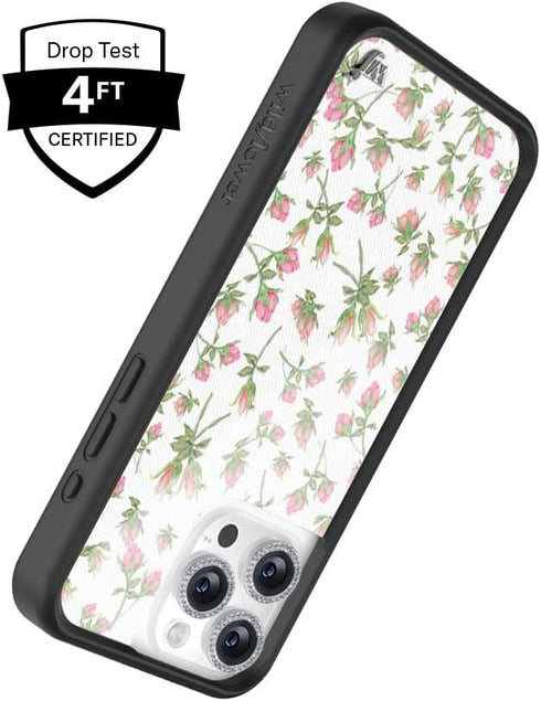 Wildflower Star Girl Case for Apple iPhone 15 Plus | Black, White, Stars, Disco, Trendy, Cute, Protective