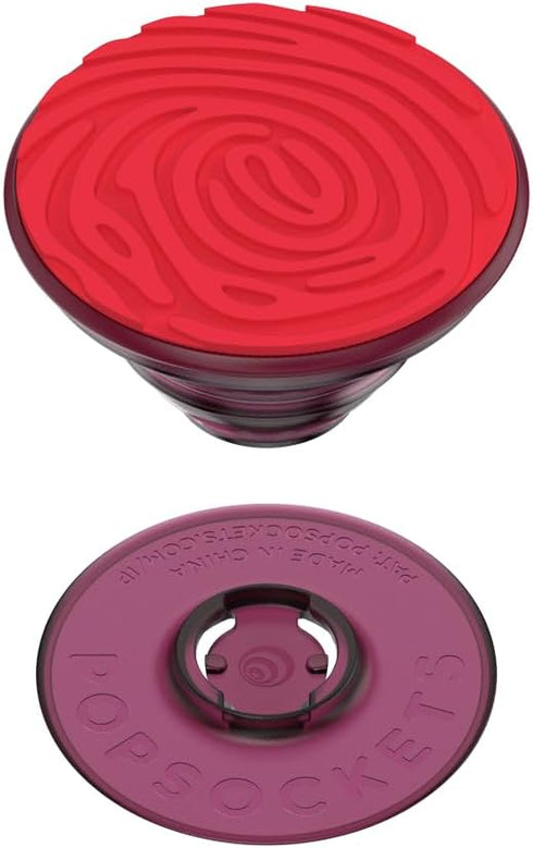 PopSockets Red Wine Translucent Phone Grip with Kickstand