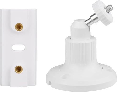 Wall Ceiling Mount Bracket for Ring Spotlight Cam Plus/Pro, Security Camera Holder for Better View Angle, 1 Pack, White