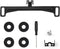 Snwoygr Universal Car Rear View Camera License Plate Bracket, Professional Full Stainless Steel
