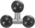 iBOLT Triple 25mm / 1 inch Metal Ball Adapter - Extension or Joint