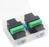 WMYCONGCONG 4 PCS RJ45 Screw Terminal Adaptor Connector for Cat7 Cat6 Cat5 Cat5e Ethernet Extender