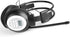 Portable FM Radio Headphones with LCD Display, Noise Reduction Ear Muffs, Wireless Headset for Walking & Jogging.
