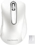 memzuoix 2.4G Wireless Mouse, 1200 DPI Computer Mouse with USB Receiver, Portable Cordless Mouse for Laptop, PC, 5