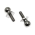 Maxmoral 12PCS M3 1/10 Metal Ball Head Screws Fasteners Fixing Spherical Bolts Replacement for RC Car Buggy Truck