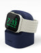 ELETIUO Charger Stand Compatible with Apple Watch Series 49/46/45/44/42/41/40/38mm iWatch Ultra2/Ultra/10/9/8/SE2/7/6/SE/5/4/3/2/1,Silicone Charging Dock
