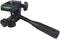 FEICHAO Three-Way Head Handle 1/4 Screw Level Rotating Bracket for Tripod SLR Photography