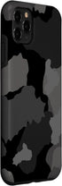 iPhone 11 Pro Max Black Grey Camo Case - Camouflage Phone Cover