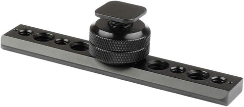 CAMVATE Standard NATO Safety Rail 105mm with Shoe Mount & 3/8"-16 Female Thumbscrew