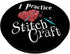 I Practice Stitch Craft - Yarn Knitting Knit Lovers PopSockets Standard PopGrip