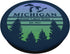 Michigan Great Lakes State Lake Silhouette Souvenir PopSockets Swappable PopGrip