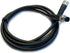 M8 3 Pins Connector Cable, Male to Female Circular Connector Molding Cable A Code Straight Industrial Molded Cable IP67
