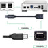 JSER IEEE 1394 6Pin Female to 1394b 9Pin Male Firewire 400 to 800 Cable, 20cm, 6 Feet