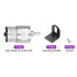 12V 5RPM 37mm DMiotech Micro DC Geared Motor with Bracket Gear Reduction Motors Diameter Gearbox Micro Speed Reduction