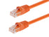 Monoprice Cat6 Ethernet Patch Cable, Snagless RJ45, 2 Feet, Orange, 550MHz, 24AWG
