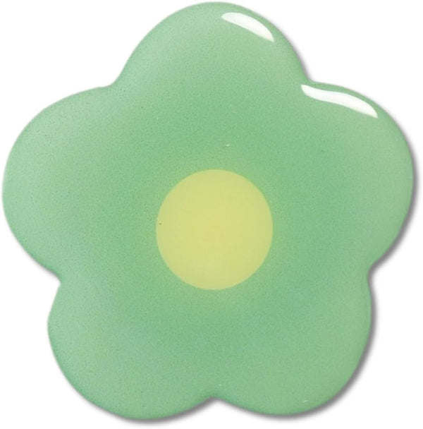 BAGDANTON Cute Flower Series Collapsible Design Phone Grip (Adhesive, Green)
