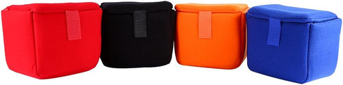 DSLR Camera Bags, Portable Camera Cases, Shock Protection Cases, Messenger Bags, Photography Accessories (Red)