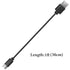 Geekria USB Speakers Short Charger Cable Compatible with Sony ULT Field 5/Field 3, USB Replacement Power Cord (1ft/30cm