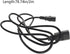 Fielect C14 2 C13 C14 2 C13 250V 10A(6.6ft/2m) to x Power Plug Cord, Male to x Female Power Adapter Cable Cord
