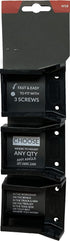 StealthMounts Battery Holder Compatible with Milwaukee M18 (6 Pack) - Black, Made in the UK