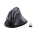 UGREEN Vertical Mouse Wireless, Bluetooth 5.0+2.4G Ergonomic Mouse, 5 Buttons, 1000/1600/2000/4000 DPI, Black