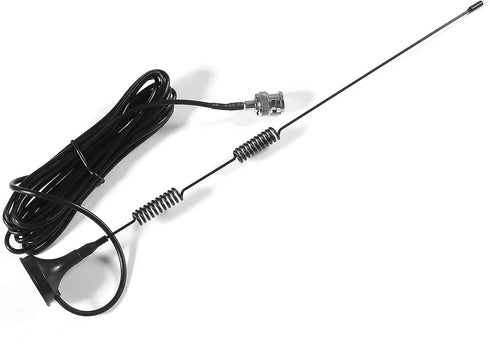 AEDIKO 4pcs 20-1300MHz Police Scanner Antenna - HF VHF UHF Ham Radio BNC Male Antenna for Radio Shack Police Radio