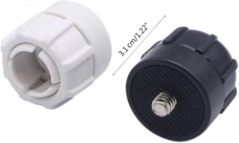 hejhncii 1/4 17mm Ball Head Adapter Clip Mount for DVAction Camera Ballhead Converter Screw to Interface Joint Rotating