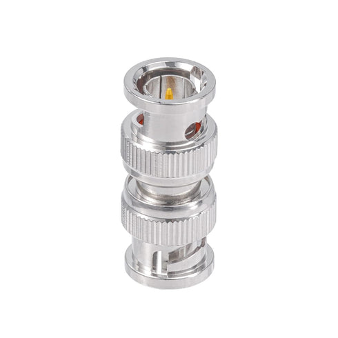 Superbat BNC Male to BNC Male Adapter, 75 Ohm Coupler Connector for 3G/6G HD SDI Cable Switcher CCTV (2-Pack)