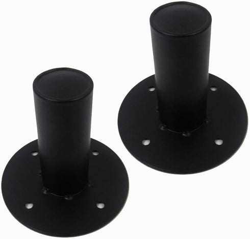 Seismic Audio - Pair of Metal PA/DJ Tripod Speaker Stand Mounts New Adapters -