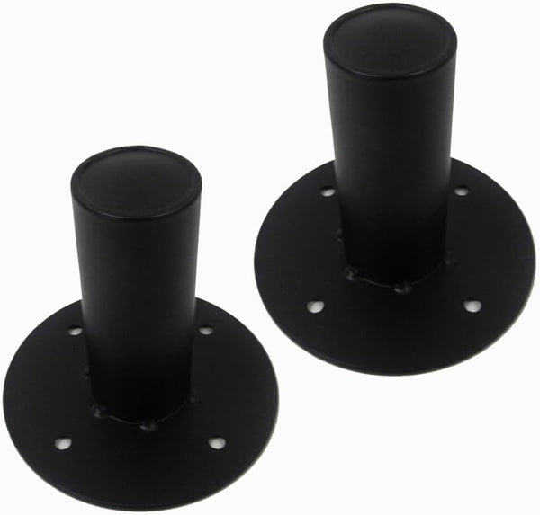 Seismic Audio - Pair of Metal PA/DJ Tripod Speaker Stand Mounts New Adapters -