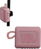 Hermitshell Silicone Carrying Case for JBL Go 3 / JBL Go 4 Portable Bluetooth Speaker, Replacement (Pink 2)