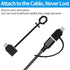 2 Pack USB-C Female to MicroUSB Male Charging Adapter, Compatible with Power Bank, Type-C Device