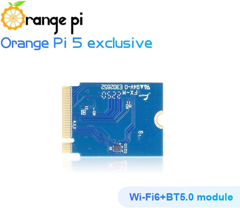 PCIe WiFi 6.0 Bluetooth 5.0 Module for Orange Pi 5 Single Board Computer