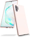 GOOSPERY Liquid Silicone Case for Galaxy Note 10 Plus (2019), Silky-Soft Touch Full Body Protection, Pink Sand