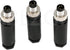 M8 4Pin Male Connector Industrial Sensor Waterproof IP67 A Coding Circular Aviation Connector, 3Pack