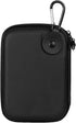 Lacdo Hard Drive Carrying Case for Seagate Portable/One Touch/Ultra Touch/Backup Plus Slim HDD 1TB-5TB, Black