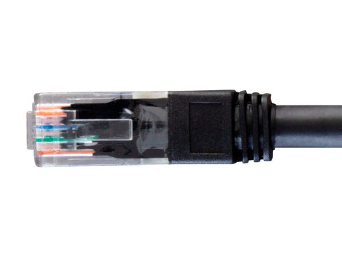Monoprice Cat6 Outdoor Rated Ethernet Patch Cable - 7 Feet, Black, Snagless RJ45, 550MHz, 24AWG