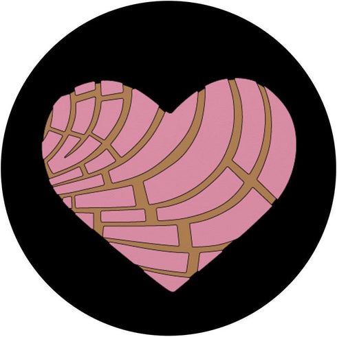 Concha Heart Pan Dulce Mexican PopSockets Swappable PopGrip