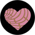 Concha Heart Pan Dulce Mexican PopSockets Swappable PopGrip