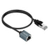 Cat6 15FT 2Pack, 1000Mbps RJ45 Ethernet Extension Cable Male to Female Cable, Gigabit LAN Cord for MC, PC, Routers
