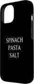 spinach pasta salt 15 Case for iPhone