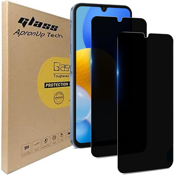[2 Pack for Samsung Galaxy A15 5G Privacy Screen Protector, Tempered Glass Anti Spy Black Protect Film, Easy Install