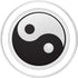 Yin Yang Classic Taoism PopSockets PopGrip for MagSafe