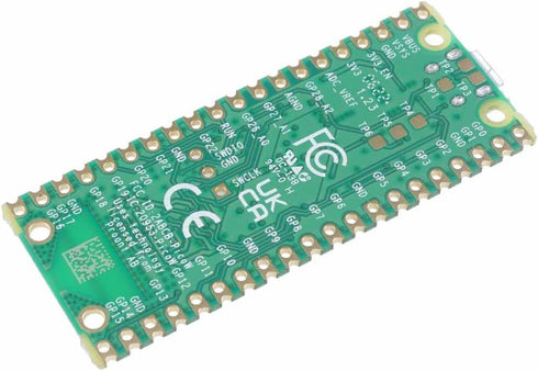 Raspberry Pi Pico W, Raspberry Pi RP2040 chip, Wi-Fi & Bluetooth 5.2 Supported, Beginner-Friendly Microcontroller