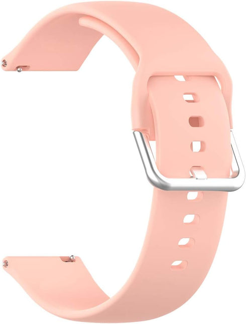 E ECSEM Bands Compatible for Gydom IDW13/IDW19/LW51, Soft Silicone Waterproof Adjustable Sport Watch Strap