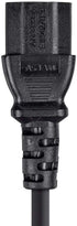 Monoprice 3ft Power Cord Cable, 16AWG, Black, 3 Conductor PC Power Connector Socket (C13/5-15P)
