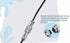 UIGOCLE (1.8 Custom Coiled USB C Cable for Gaming Keyboard, Double-Sleeved Mechanical Keyboard Cable with Detachable