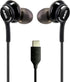 UrbanX 2021 Stereo Headphones with Microphone & Volume Remote for Galaxy S21, S20, Note 10, S10, S9 Plus, Type-C