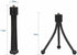 Reflex Camera 3-Section 1/4"-20 Lightweight Metal Table-Top Tripod Stand Compact, Durable Mini for Digital Cameras